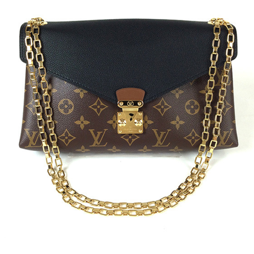 Louis Vuitton Pallas Chain Monogram Shoulder Bag